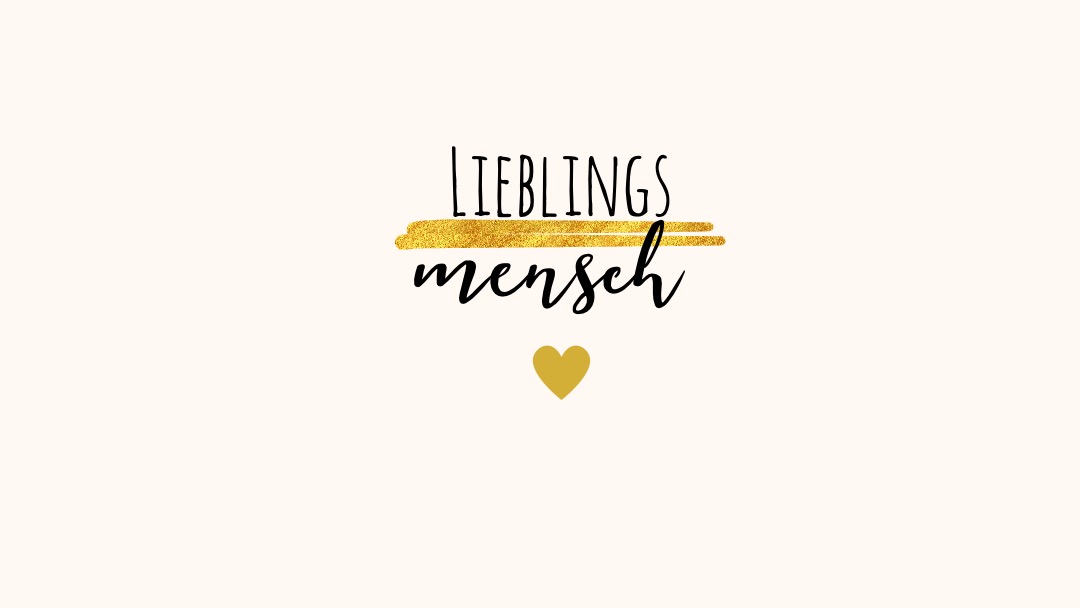 Lieblingsmensch-Nachmittag